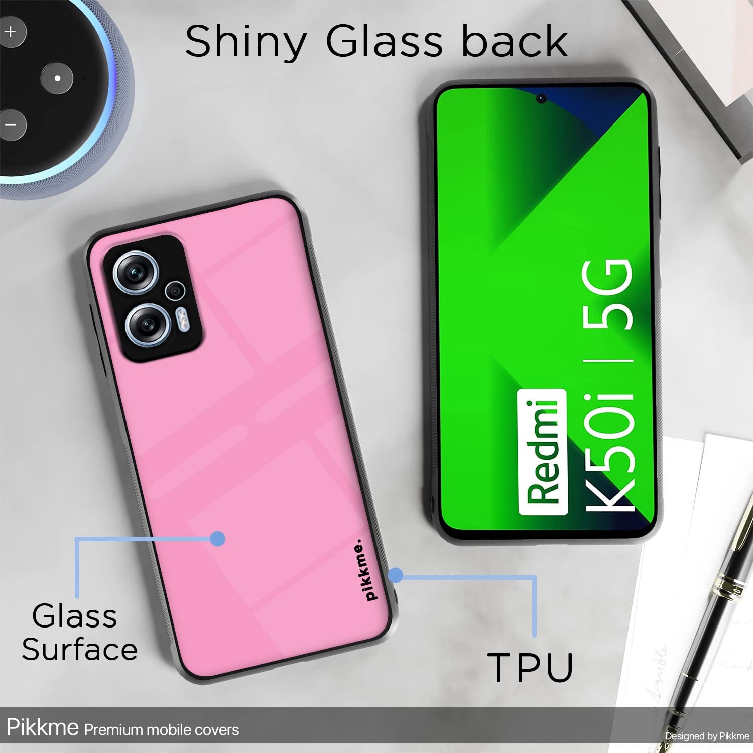 Pikkme Redmi K50i 5G Hybrid mobile cover – photo 3