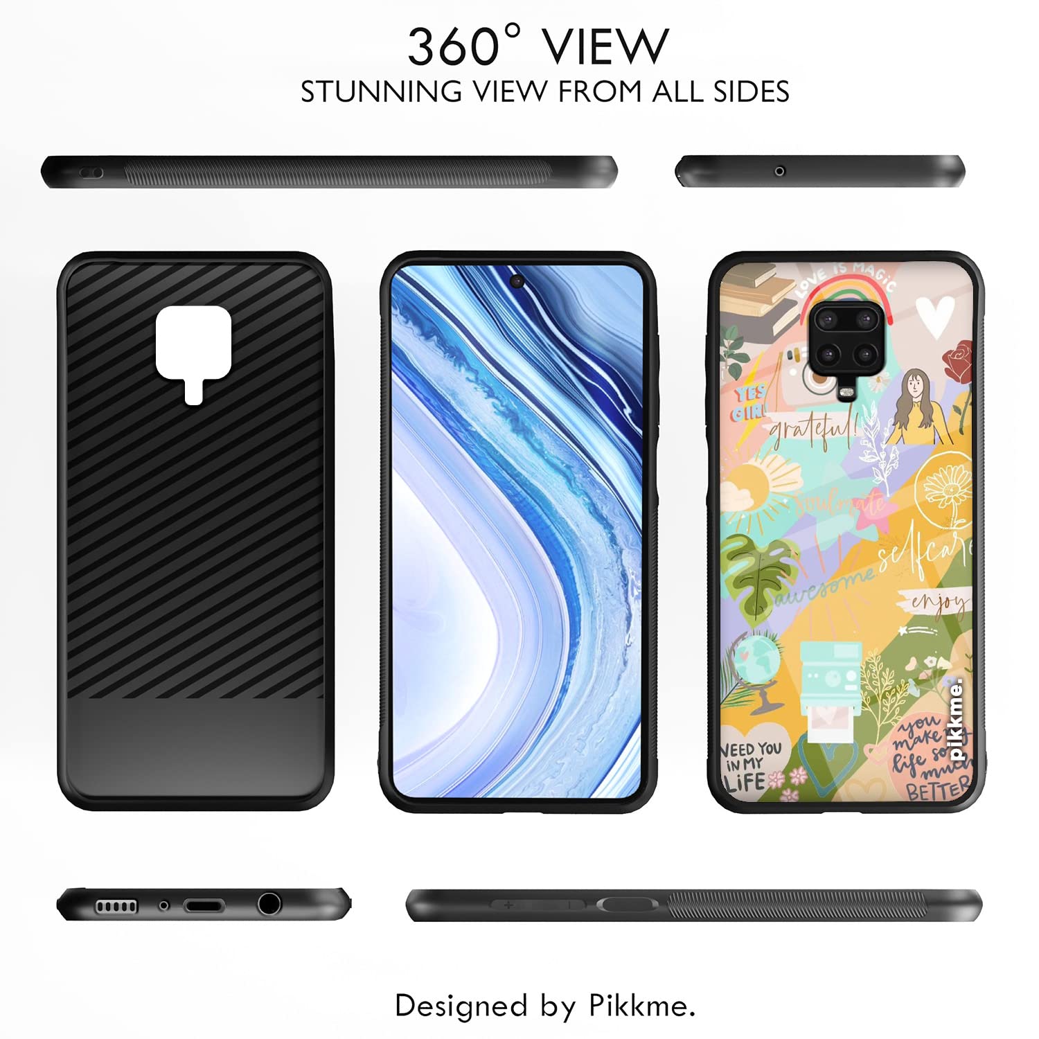 Redmi Note 9 Pro/Note 9 Pro Max/Note 10 Lite Hybrid mobile cover by Pikkme – photo 2