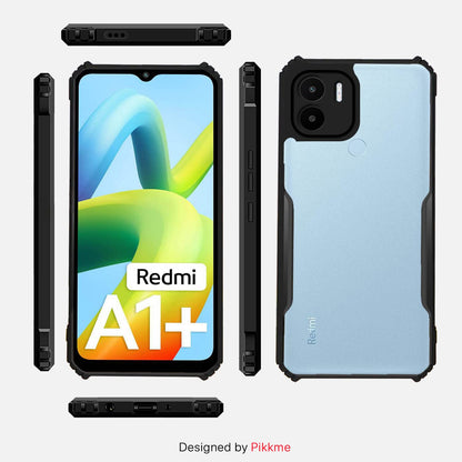 Poco C51/Redmi A1 Plus/Redmi A2 Plus/C50 back cover in black by Pikkme – photo 3