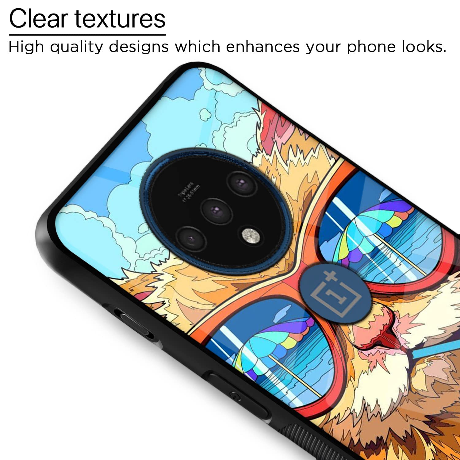 Pikkme Cat mobile back cover for OnePlus 7T – photo 4