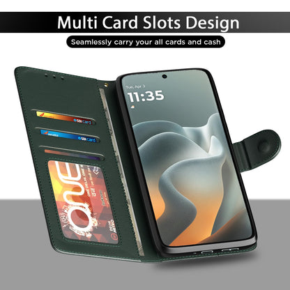 Green Wallet wallet flip cover for Moto Edge 70 Fusion 5G – Pikkme – photo 5