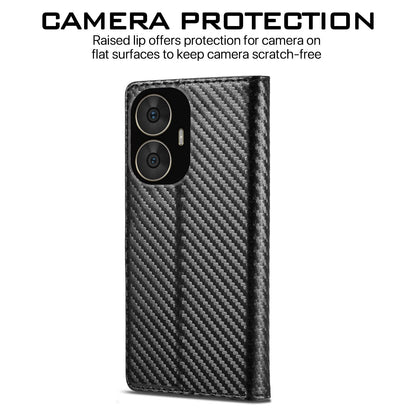 Black Wallet flip case for Realme C55/Narzo N55 – Pikkme – photo 4