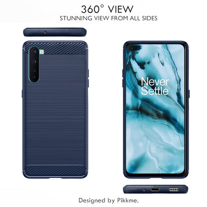 Pikkme blue Hybrid mobile cover for OnePlus Nord (2020) – photo 4