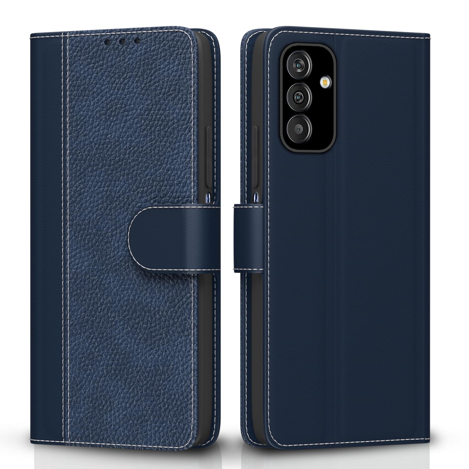 Pikkme Samsung M13 4G Wallet blue flip cover