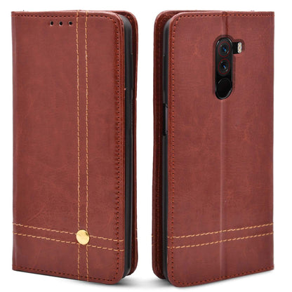 Pikkme Poco F1 brown flip case – photo 2