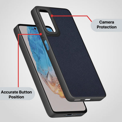 Pikkme Samsung M35 5G Leatherback blue back cover – photo 3
