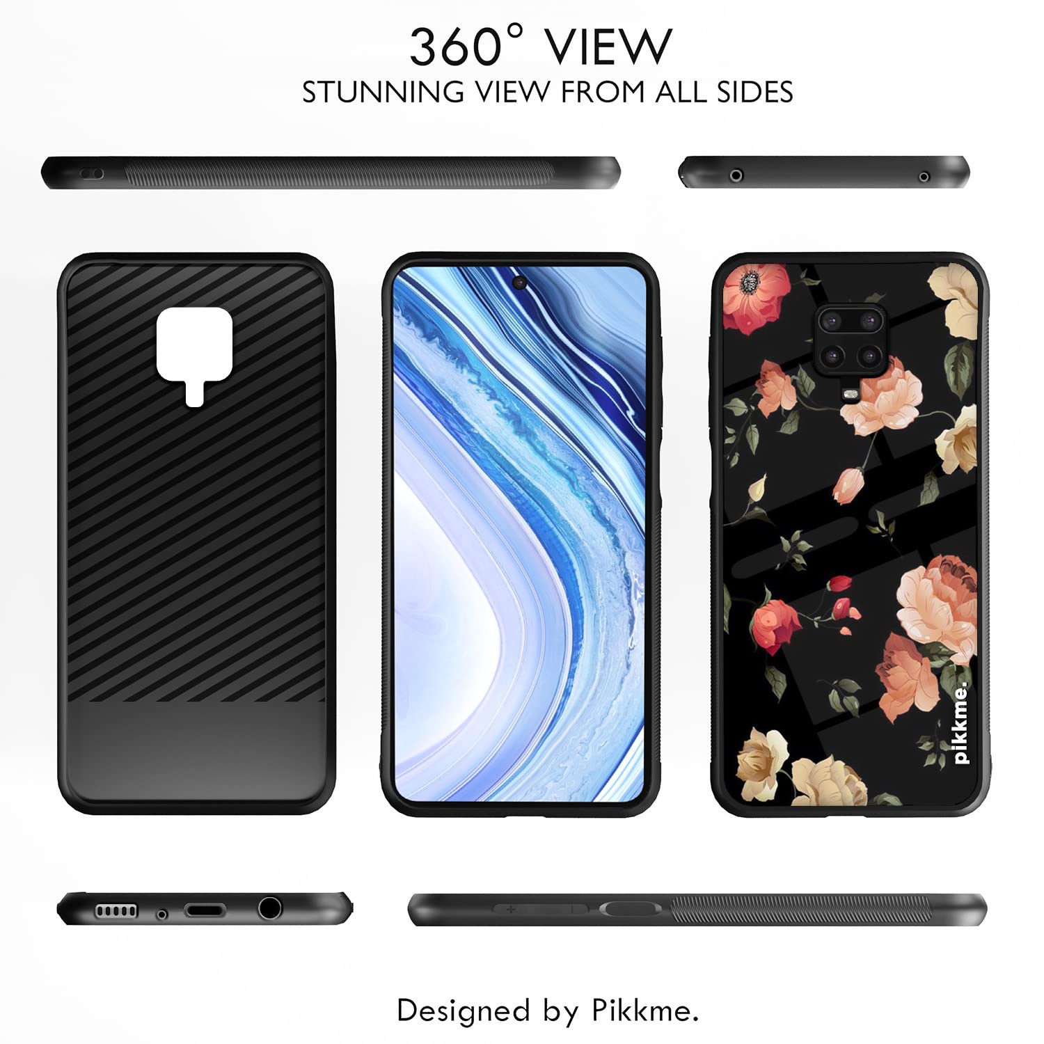 Redmi Note 9 Pro/Note 9 Pro Max/Note 10 Lite Flower phone cover by Pikkme – photo 2