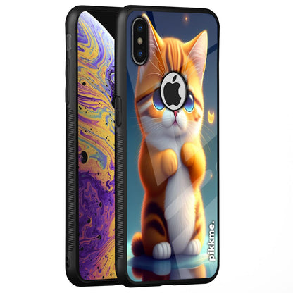 Pikkme iPhone X/XS Cat back cover