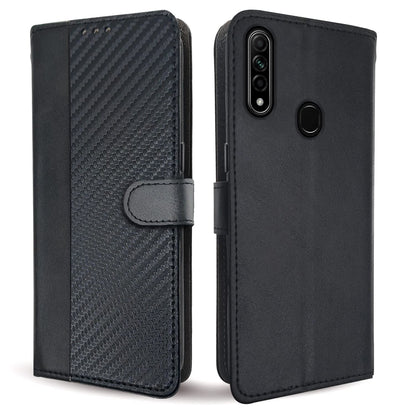 Black Wallet flip case for Oppo A31 – Pikkme
