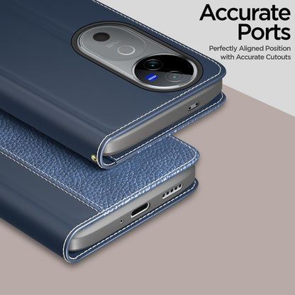 Pikkme blue wallet flip cover for Vivo V40/V40 Pro/T3 Ultra 5G – photo 2