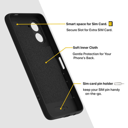 Black Silicone phone cover for Redmi A7 – Pikkme – photo 6