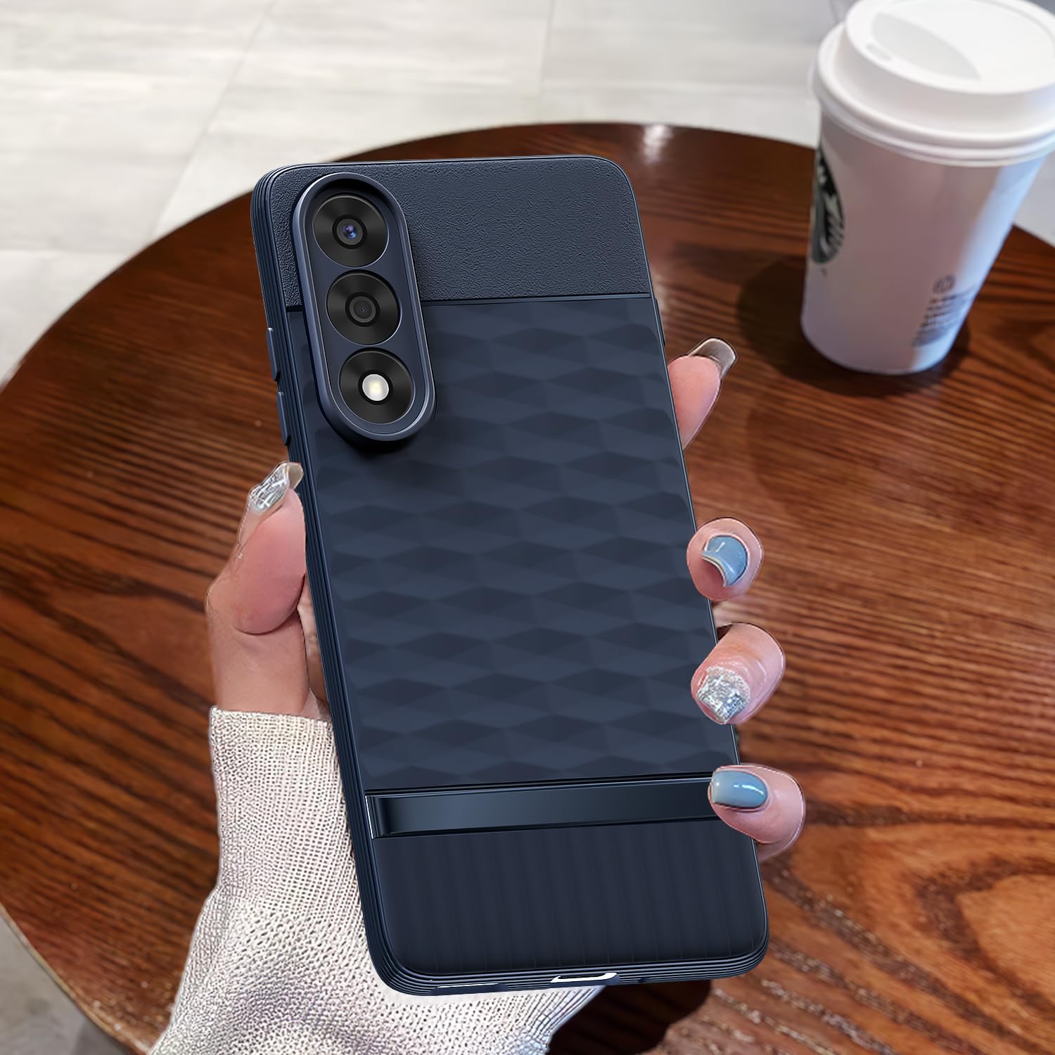 Pikkme OnePlus Nord 5 5G Shockproof Soft Flexible Gencase Back Cover (Blue)