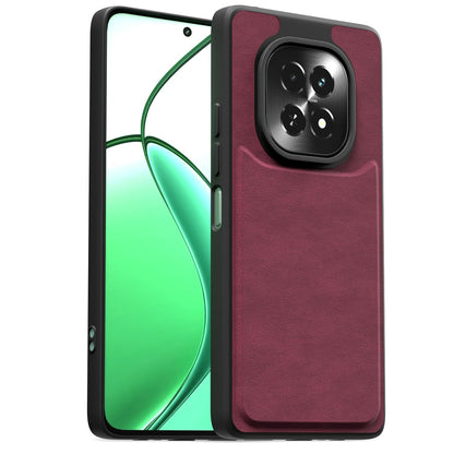 Purple Leather phone cover for Realme C63 5G – Pikkme