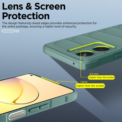 Pikkme green Liquid Silicone mobile cover for Realme 10 4G – photo 3