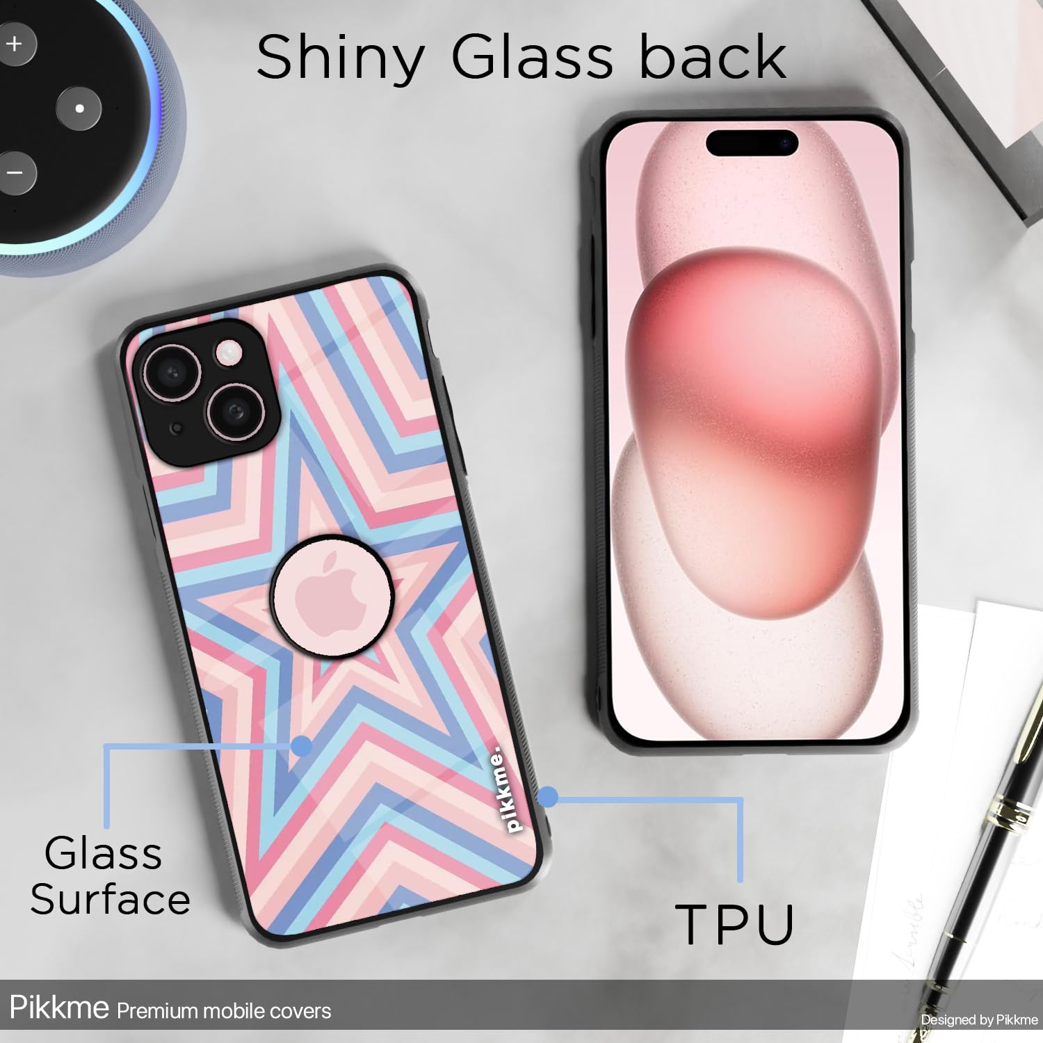 Pikkme Hybrid mobile back cover for iPhone 15 – photo 3