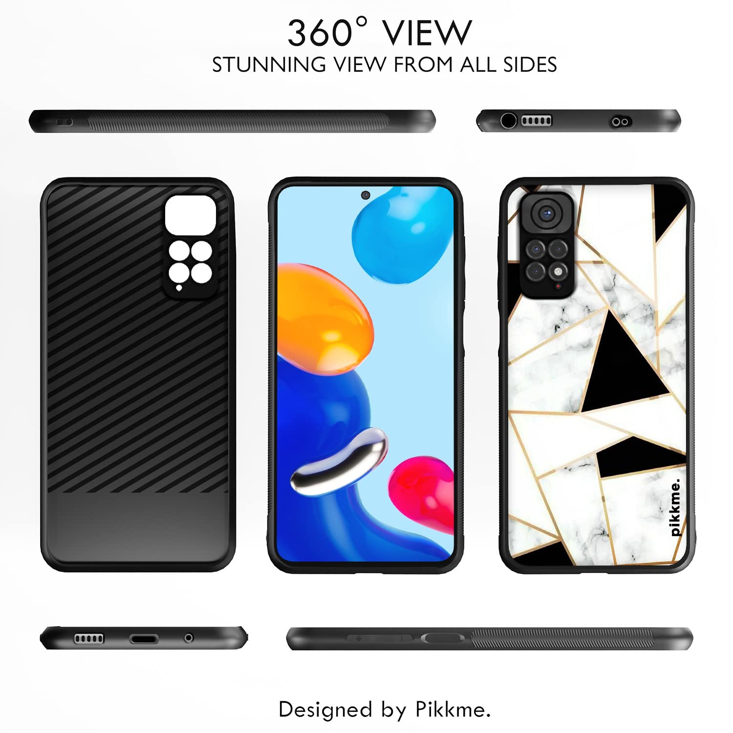 Pikkme Redmi Note 11/Note 11s Hybrid mobile back cover – photo 2