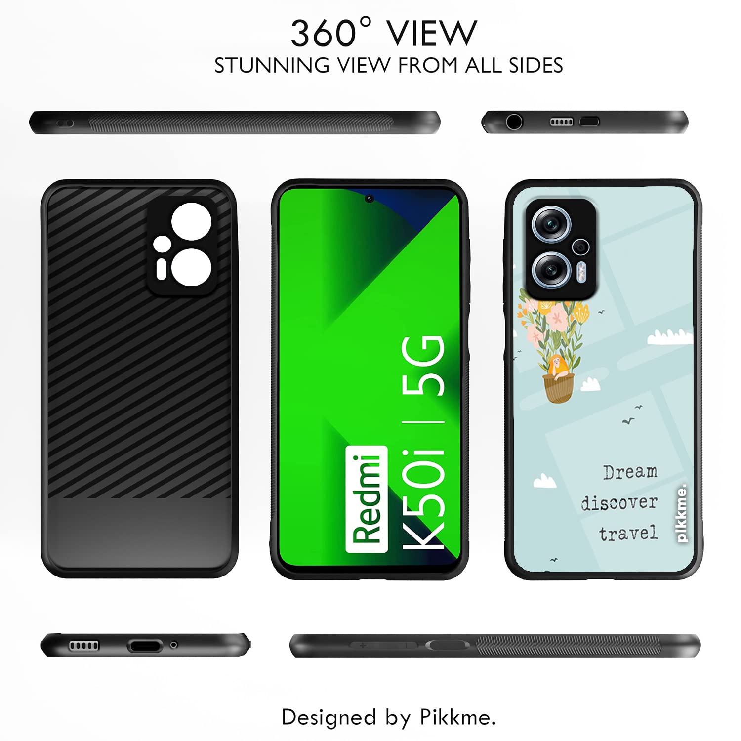 Pikkme Hybrid mobile cover for Redmi K50i 5G – photo 2