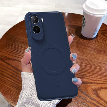Blue MagSafe mobile cover for Redmi A7 Pro/Poco C85x 5G – Pikkme – photo 7