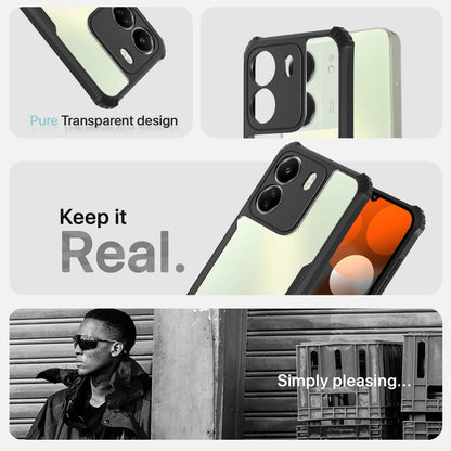 Redmi 13C 4G/Poco C65 Hybrid phone cover in black by Pikkme – photo 4