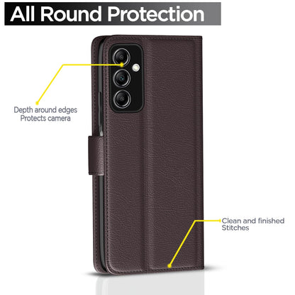 Pikkme coffee Button flip cover for Samsung F23 5G – photo 4