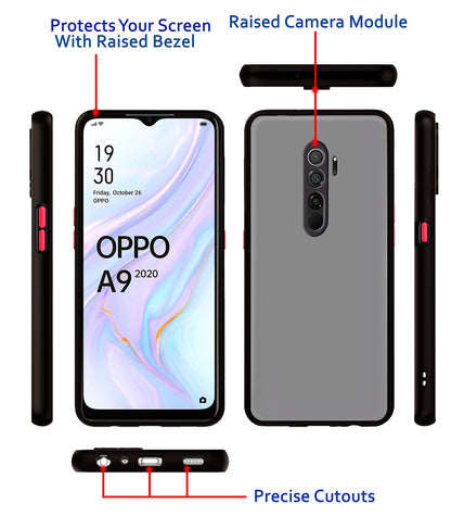 Pikkme Oppo A5 2020/A9 2020 black phone cover – photo 3