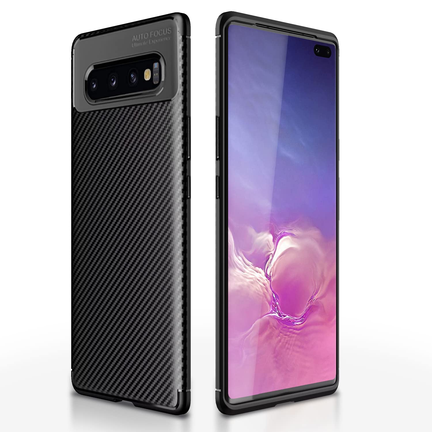 Black mobile cover for Samsung S10 Plus – Pikkme