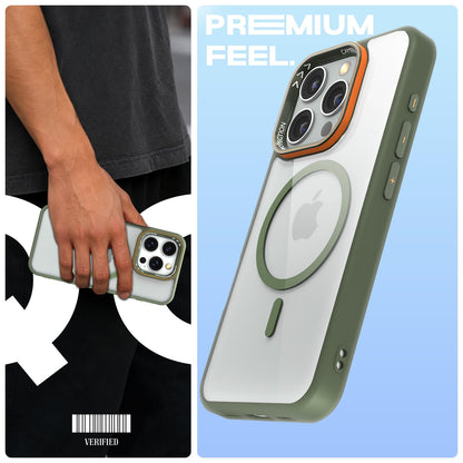 iPhone 16 Pro MagSafe mobile cover in green mag-safe by Pikkme – photo 2