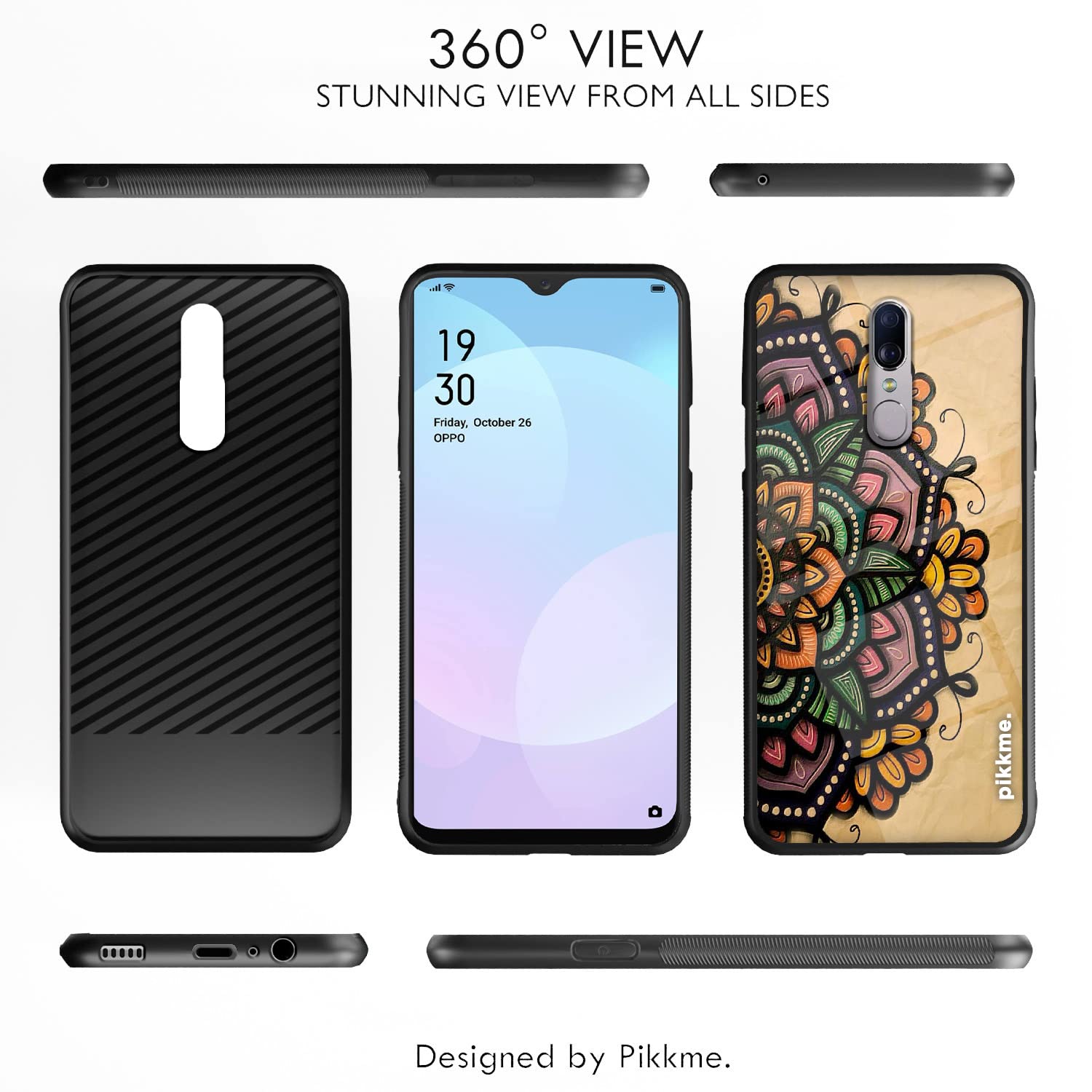 Pikkme Oppo F11 Hybrid mobile back cover – photo 2