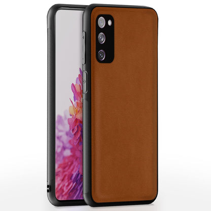 Camel Leather phone cover for Samsung S20 FE/S20 FE 5G – Pikkme
