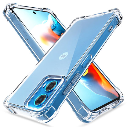 Transparent phone cover for Moto G34/G45 5G – Pikkme