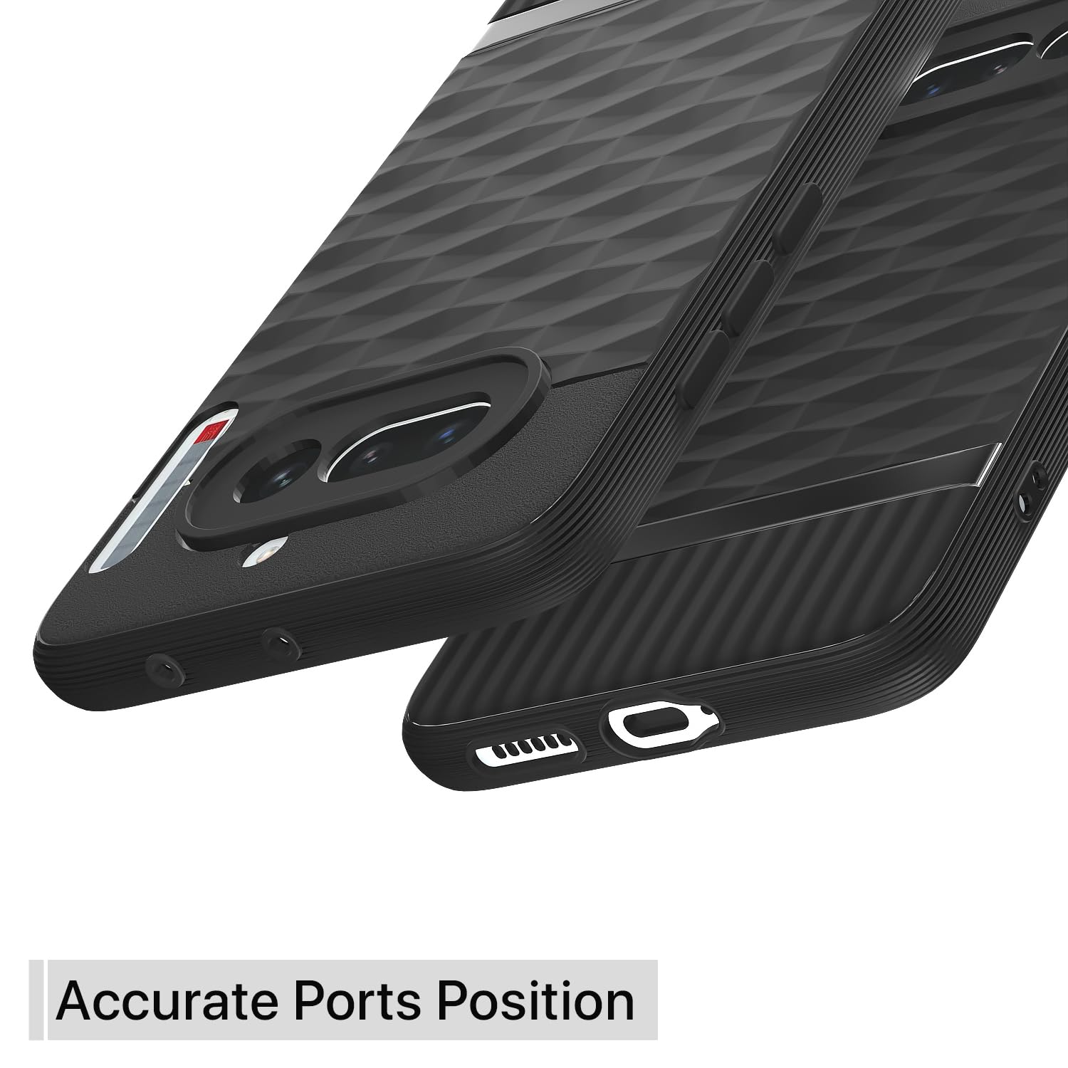 Black Silicone mobile cover for Nothing Phone 4a 5G – Pikkme – photo 4