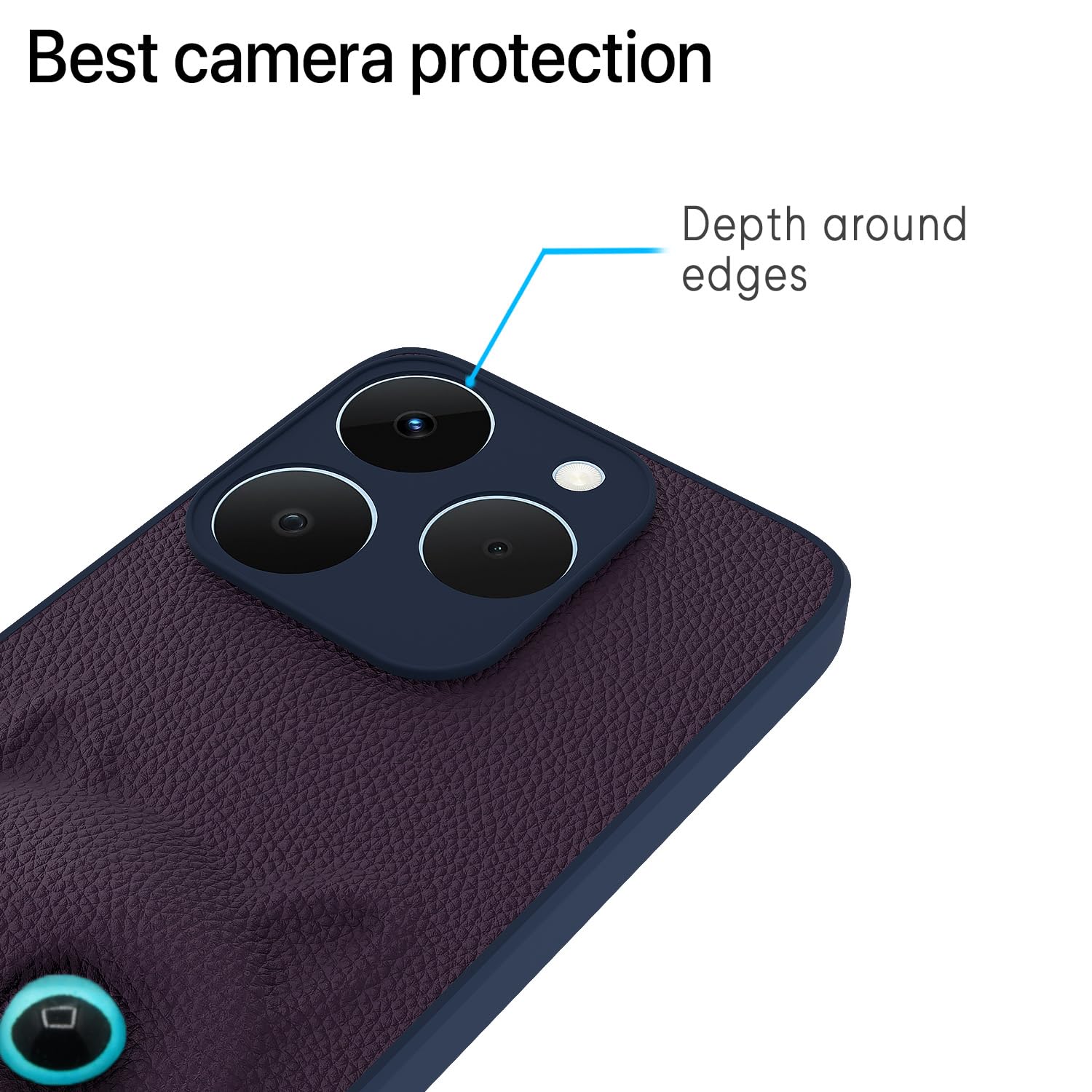 Realme 15T/Narzo 90 5G phone cover in purple by Pikkme – photo 5