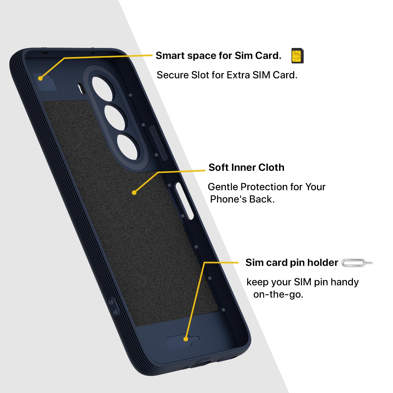 Pikkme blue Silicone back cover for Realme P4x 5G – photo 6