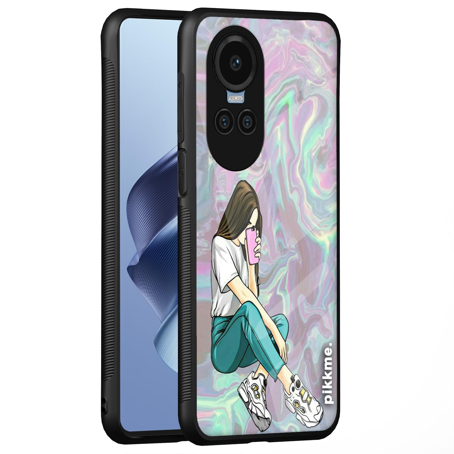 Pikkme Oppo Reno 10 5G mobile back cover
