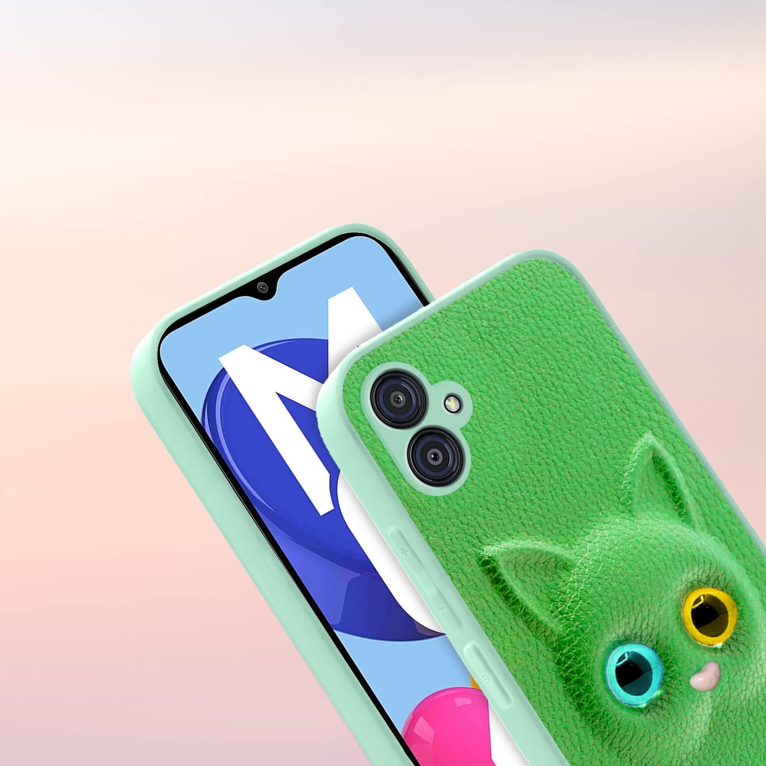 Green Cat back cover for Samsung M04/F04/A04e – Pikkme – photo 7