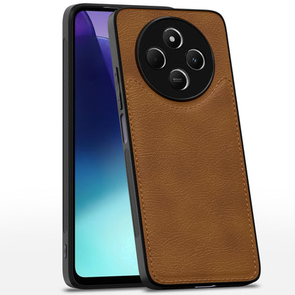 Redmi A4 5G / Redmi 14C 5G / Poco C75 5G LeatherBack Back Cover – Brown