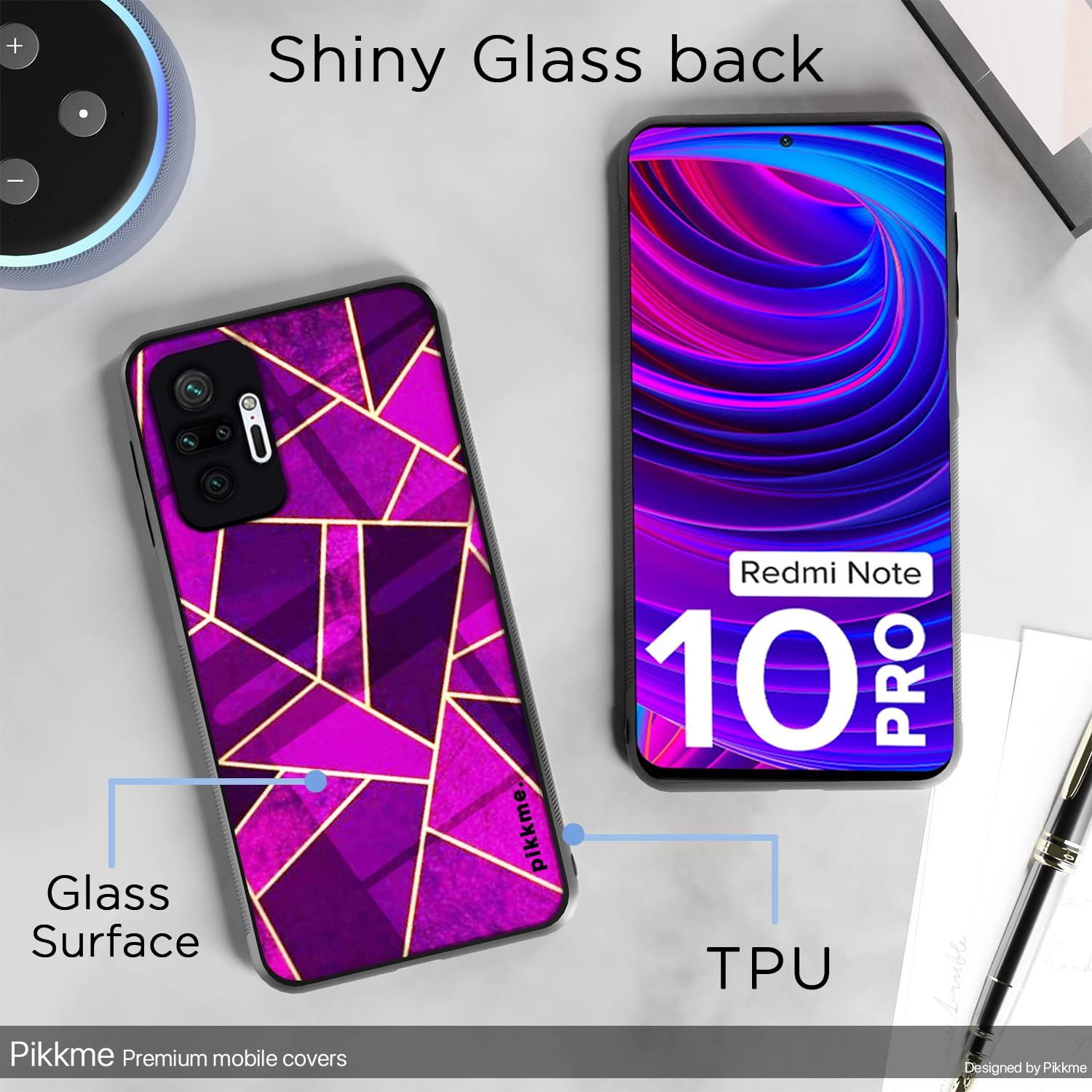 Redmi Note 10 Pro/Note 10 Pro Max Hybrid phone cover by Pikkme – photo 3