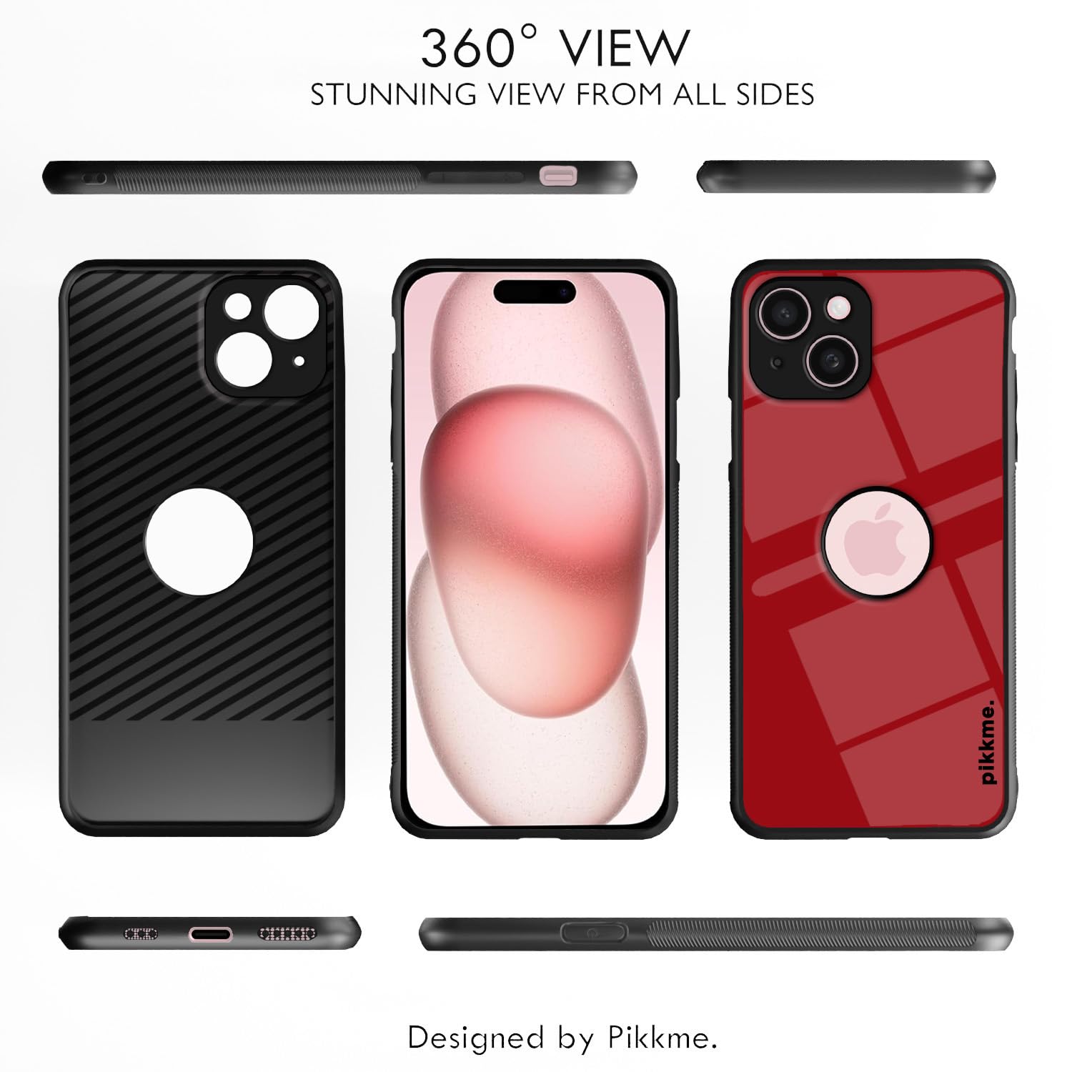 Hybrid Phone cover for iPhone 15 – Pikkme – photo 2