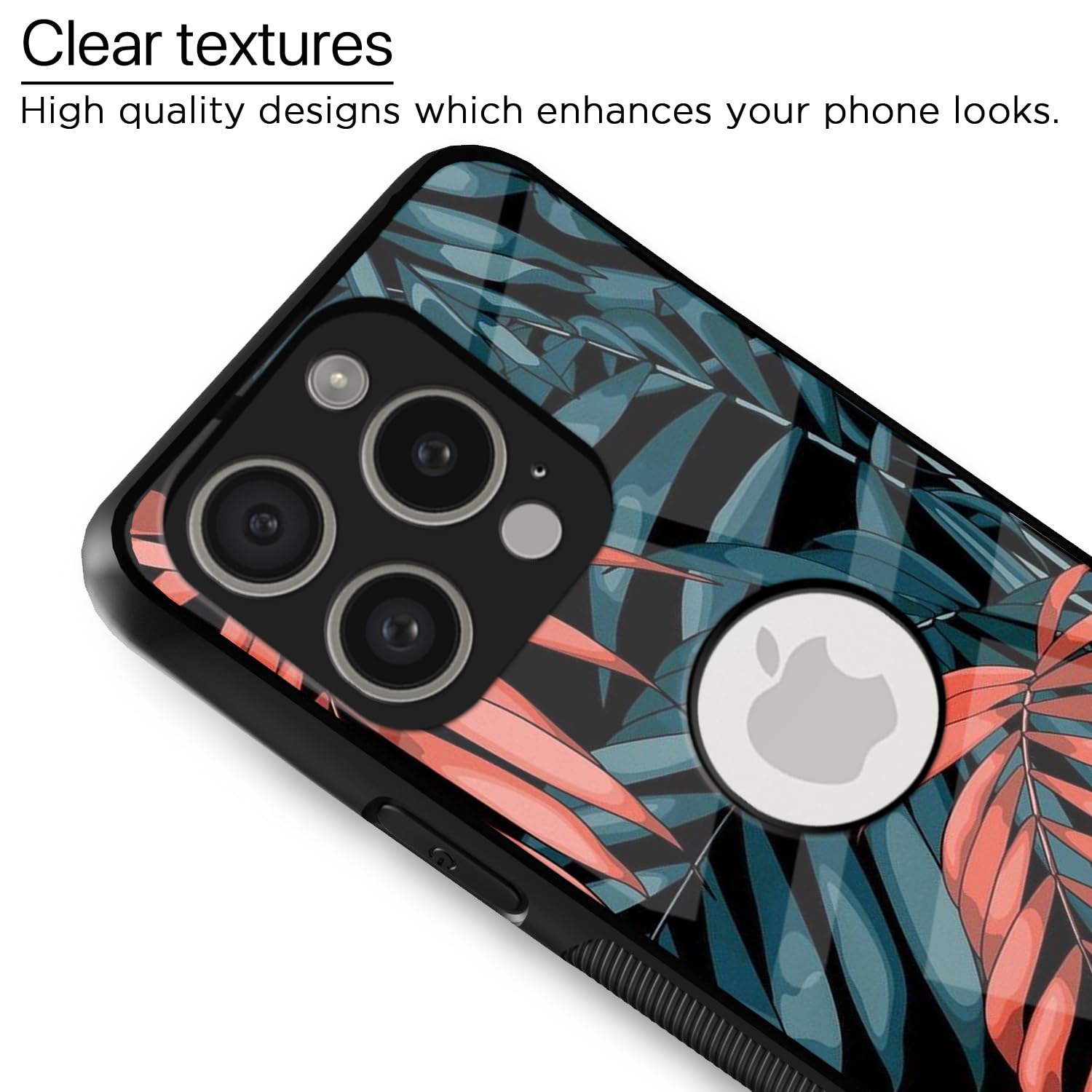 Pikkme Flower mobile back cover for iPhone 15 Pro – photo 4