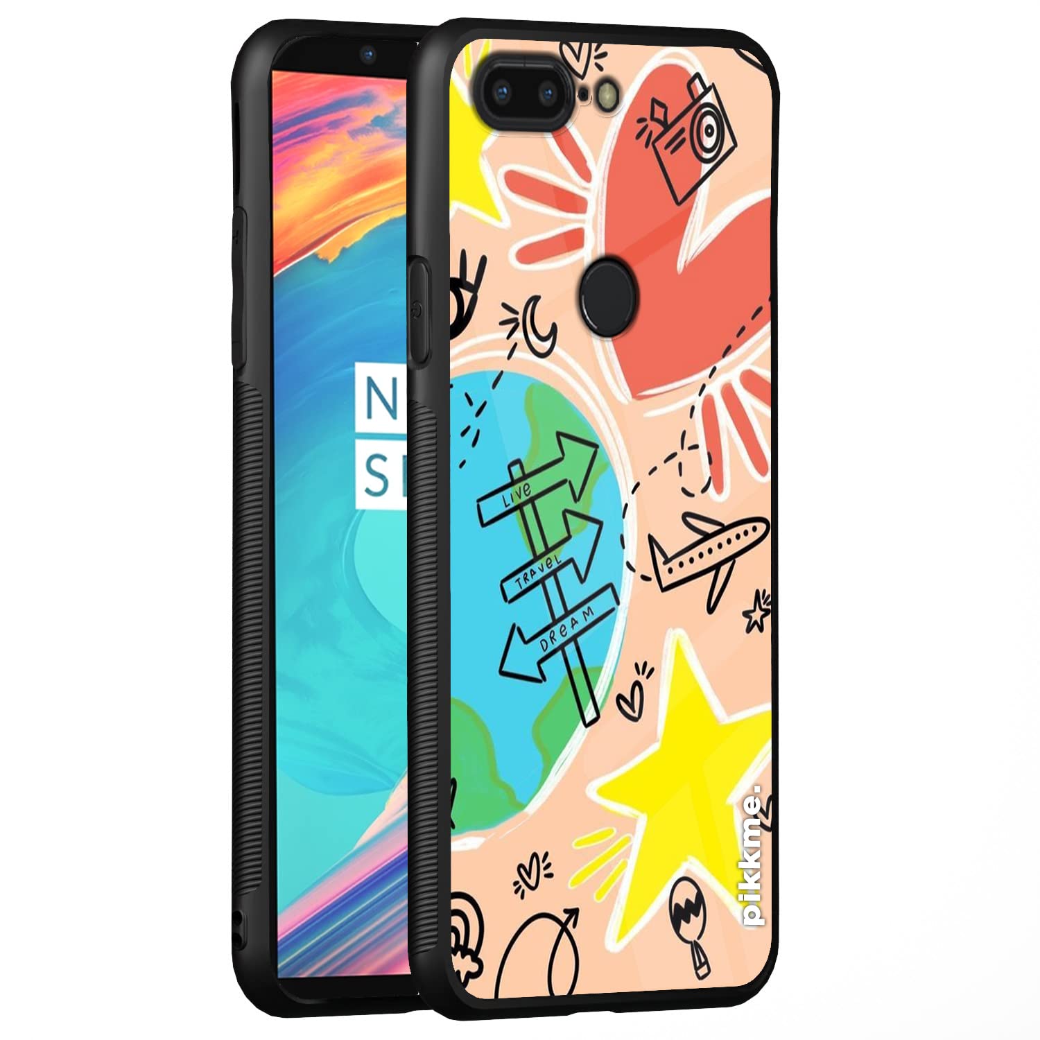 OnePlus 5T Hybrid mobile cover by Pikkme