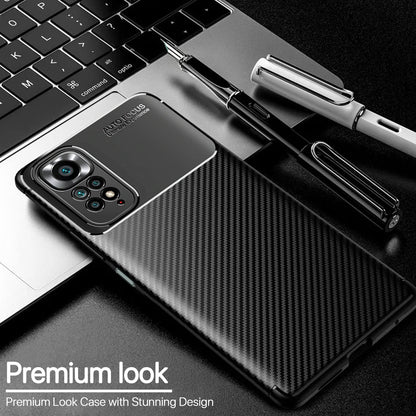 Black Carbon mobile cover for Redmi Note 11/Note 11s – Pikkme – photo 3