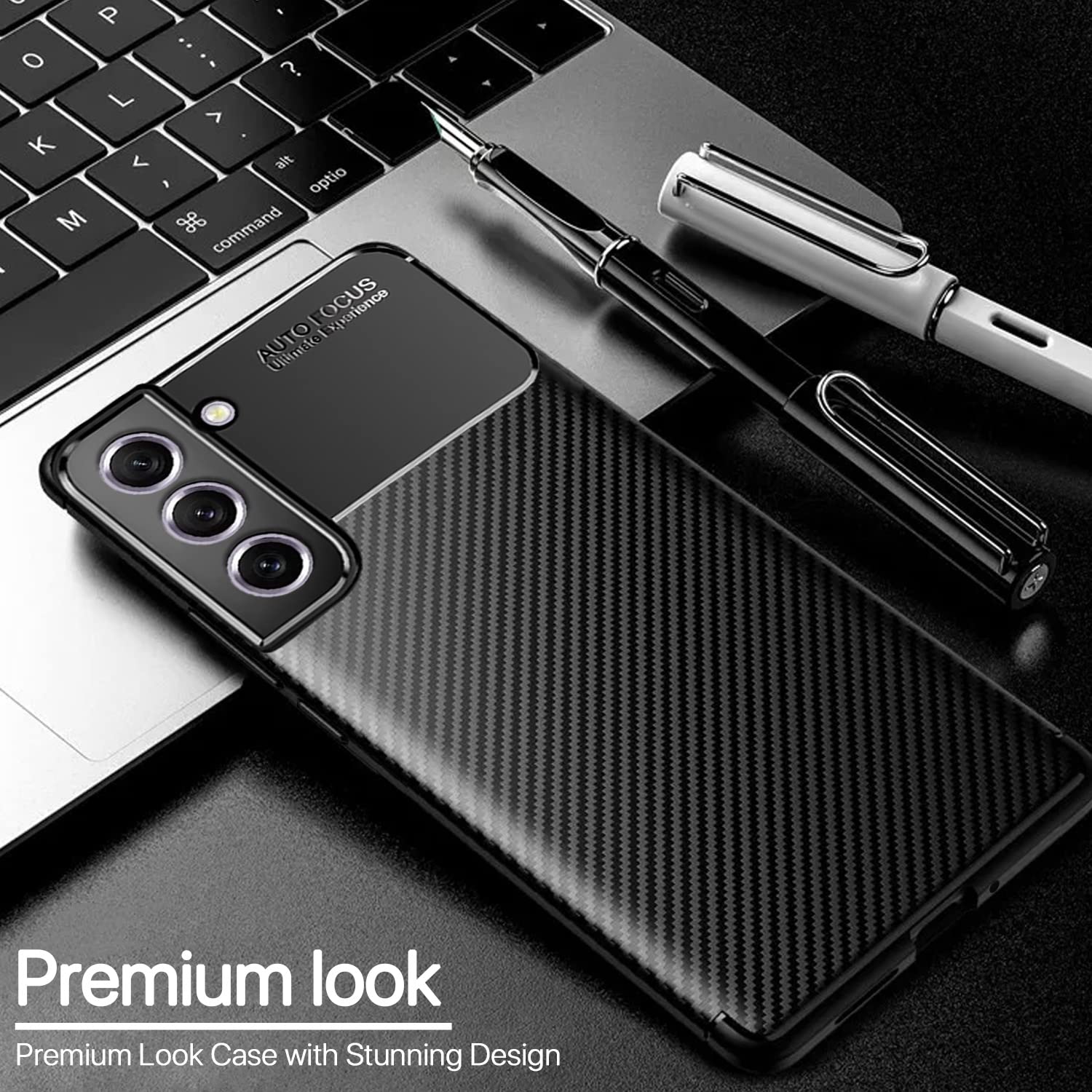 Pikkme black phone cover for Samsung S21 FE 5G – photo 2