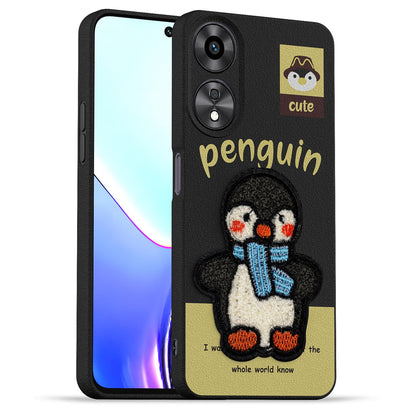Black mobile back cover for Oppo A78 5G – Pikkme