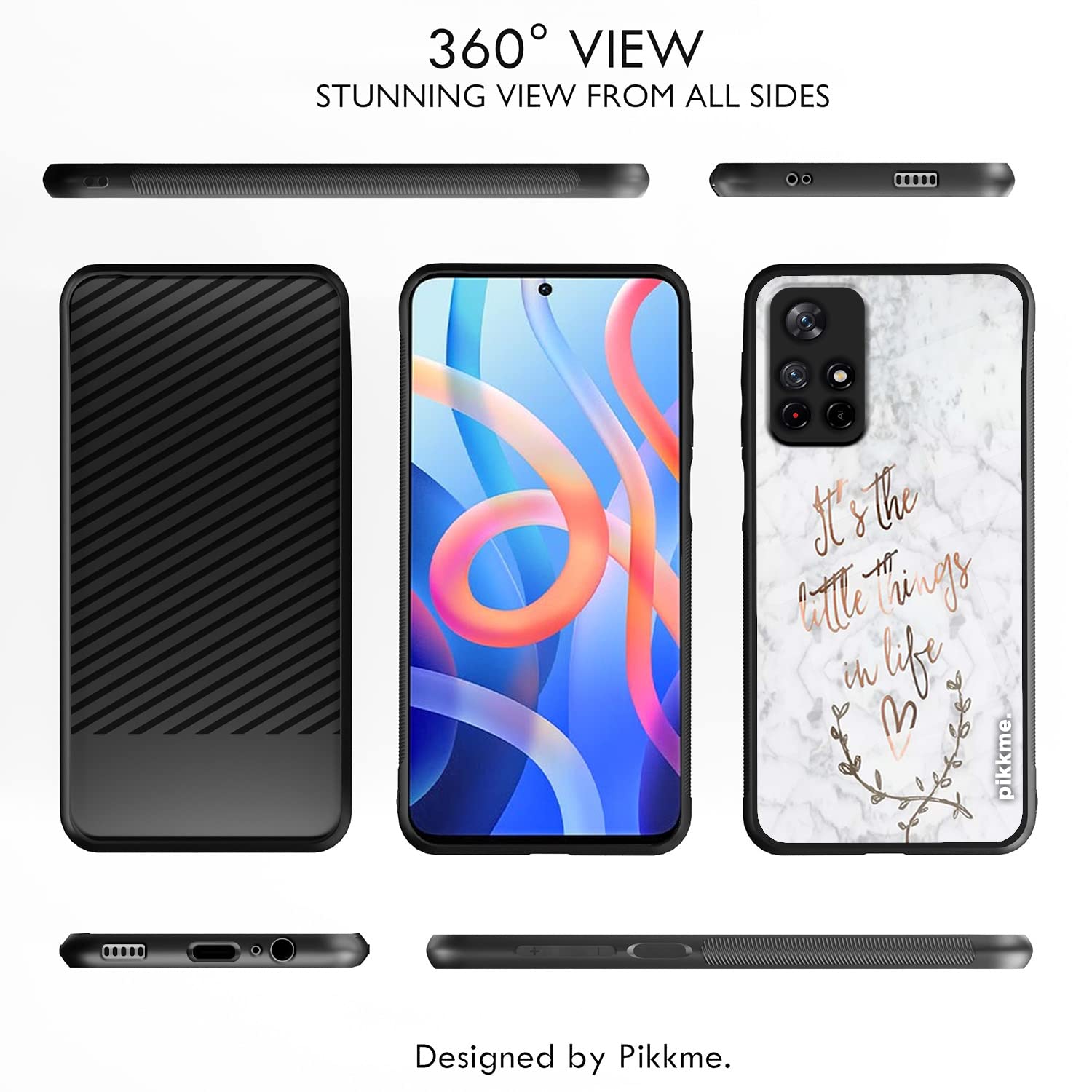Hybrid Mobile back cover for Redmi Note 11T/Poco M4 Pro 5G – Pikkme – photo 2