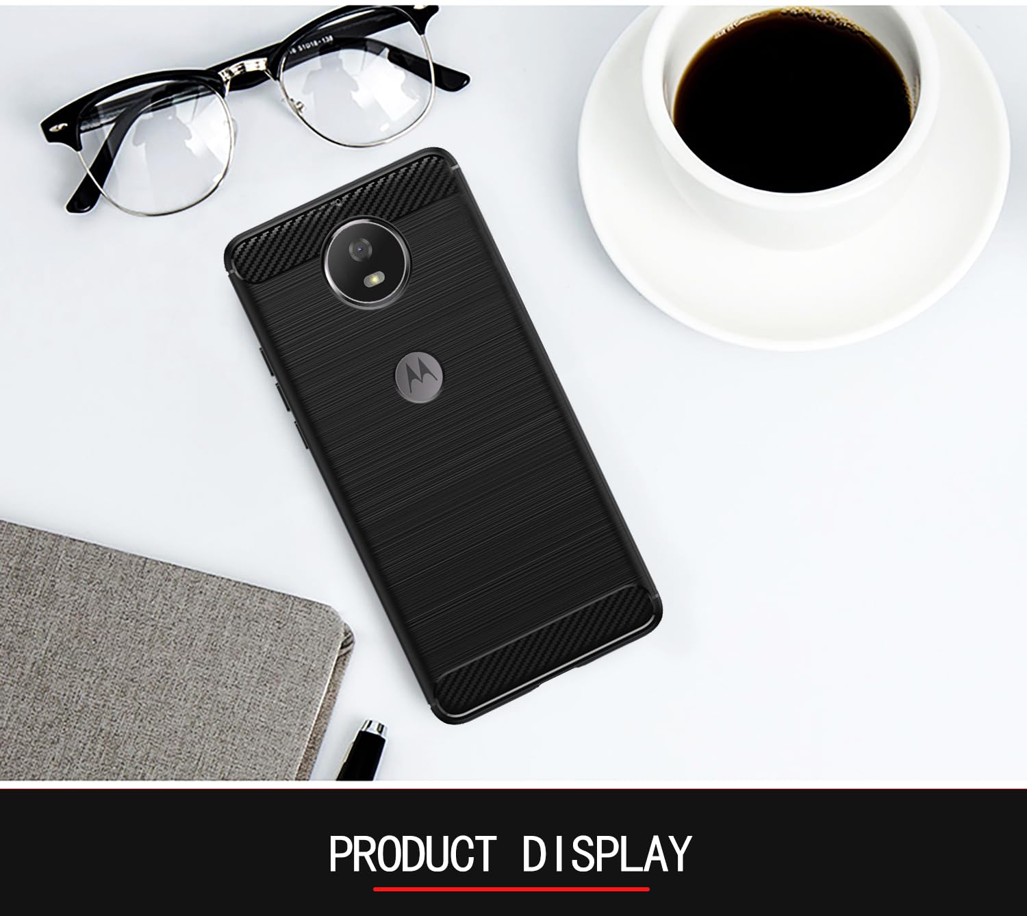 Pikkme black Hybrid mobile back cover for Moto G5s Plus – photo 2