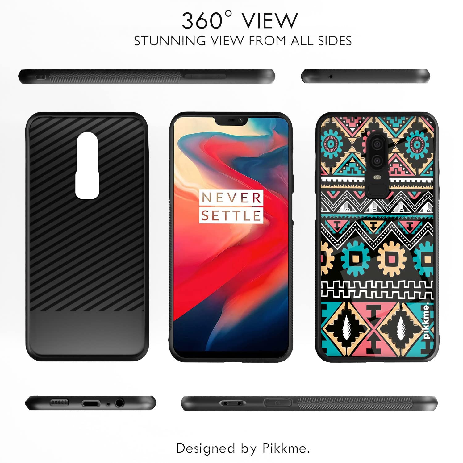 Pikkme Hybrid back cover for OnePlus 6 – photo 2