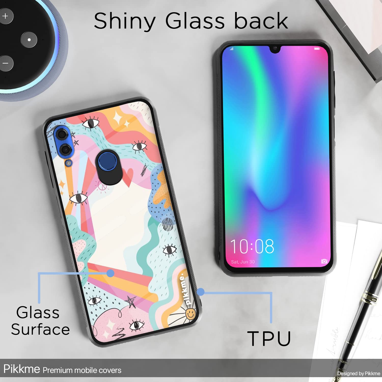 Honor 10 Lite Hybrid mobile cover by Pikkme – photo 3