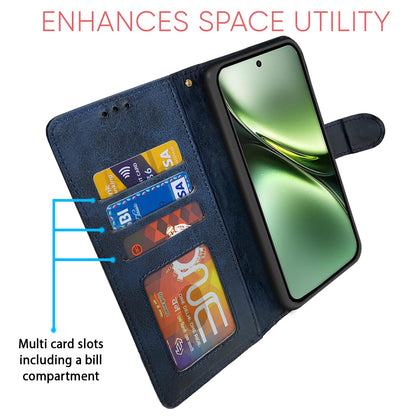 Pikkme navy & light blue Magnetic wallet flip cover for Vivo X200 5G – photo 5