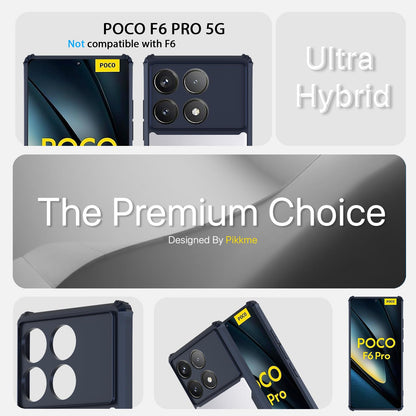 Pikkme Poco F6 Pro 5G Clear blue mobile cover – photo 3