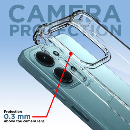 Redmi 15c 5G Clear back cover in transparent by Pikkme – photo 5
